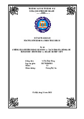 Chiến lược chuyển đổi số năm 2030 và tác động của nó ngành bưu chính viễn thông và doanh nghiệp VNPT | Bài thảo luận thương mại điện tử căn bản