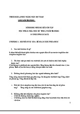 Đề Cương Hóa Học Kỹ Thuật Môi Trường | Kỹ thuật môi trường | Đại học Hàng hải Việt Nam