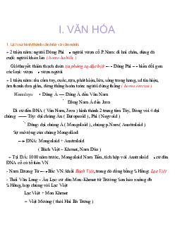 Đề cương chí tiết | Văn hóa học đại cương | Đại học Khoa học Xã hội và Nhân văn, Đại học Quốc gia Thành phố HCM
