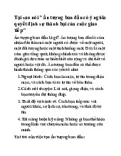 Ảnh Hưởng Của Ấn Tượng Ban Đầu Trong Giao Tiếp