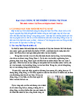 Lý thuyết Bài 3 - 4 tiến trình văn hóa môn Mỹ học đại cương | Trường Đại học Mỹ thuật Thành phố Hồ Chí Minh