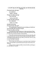 So sánh thu ngân sách nhà nước và chi ngân sách nhà nước giữa hai quốc gia - Kinh tế Vĩ Mô | Đại học Văn Lang