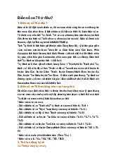 Biển số xe 70 ở đâu?