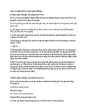 Soạn văn lớp 9 bài Các thành phần biệt lập