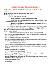 Đề cương học kỳ 1 tóm tắt kiến thức | Trường Đại học Kinh tế – Luật