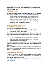 Mẫu giấy ủy quyền của giám đốc cho phó giám đốc công ty mới