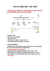 Đề cương môn Tin học - Trường Đại học Sư phạm – Đại học Huế.