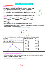 Các Dạng Toán 9 Kết Nối Tri Thức Bài 11 Tỉ Số Lượng Giác Của Góc Nhọn