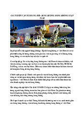 CÁC TUYẾN VẬN TẢI HÀNG HÓA ĐƯỜNG HÀNG KHÔNG VIỆT NAM