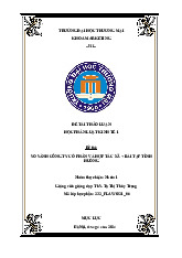 So sánh Công Ty Cổ Phần và Hợp Tác Xã | Bài thảo luận Luật Kinh Tế