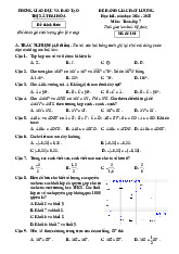 Đề học kì 1 Toán 7 năm 2024 – 2025 phòng GD&ĐT Thái Hòa – Nghệ An