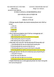 Trắc nghiệm môn Lịch sử Đảng Cộng sản Việt Nam | Học viện Chính sách và Phát triển