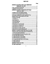 GIÁO TRÌNH MÔN CẦU LÔNG: Lịch Sử, Kỹ Thuật và Giảng Dạy