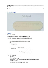 Bài tập chương 2 - Đầu tư và Phát triển Kinh tế | Môn Kinh tế đầu tư - Đại học Ngoại Thương