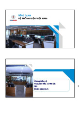 Tổng quan về Hệ thống điện Việt Nam môn Hệ thống điện | Trường Đại học Bách Khoa Hà Nội