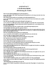 Câu Hỏi Nhận Định và Bài Tập Luật Dân Sự 1