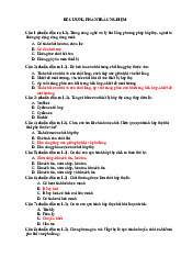 TOP các câu hỏi trắc nghiệm đề cương ôn tập học phần Kỹ thuật hóa học | Trường Đại học Phenikaa