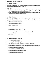 Trình bày dữ liệu thống kê môn Xác suất thống kê| Trường Đại học Ngoại Thương