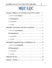 2 HỆ THỐNG BÀI TẬP VẬT LÍ PHÂN TỬ  NHIỆT HỌC