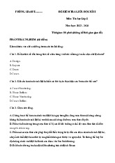 Đề thi giữa học kỳ 2 môn Tin học lớp 8 năm học 2024 - 2025 - Đề số 2 | Bộ sách Cánh diều