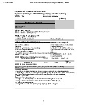 Chiết An Toàn Hóa Chất: Natri Hydroxyt - Thông Tin và Biện pháp Pháp môn Hóa Dược| Trường Đại học Y Dược, Đại học Quốc gia Hà Nội