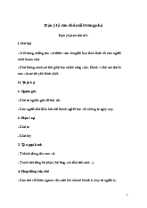 Dàn ý tả con chó nuôi trong nhà | Tiếng Việt 4