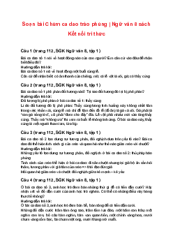 Soạn bài Chùm ca dao trào phúng | Ngữ văn 8 sách Kết nối tri thức