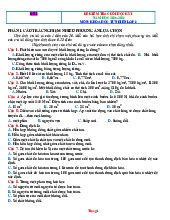 Bộ Đề Kiểm Tra Cuối Học Kỳ 1 KHTN 8 Năm 2025-2026 Có Đáp Án Ma Trận Đặc Tả