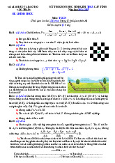 Đề chọn học sinh giỏi tỉnh Toán THCS năm 2024 – 2025 sở GD&ĐT Sóc Trăng