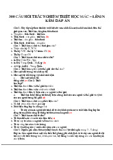 Đề cương môn Triết học Mac- Lênin - Trường Đại học Văn Hiến.