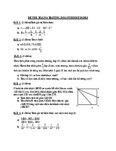 Đề thi vào lớp 6 môn Toán trường Đoàn Thị Điểm mới nhất 2024