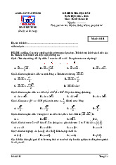 Đề cuối kỳ 1 Toán 10 năm 2024 – 2025 trường THPT chuyên Trần Phú – Hải Phòng