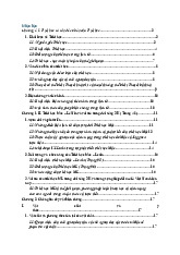 Mục lục Chương 1: Triết học Mác Lê - Nin và Vấn đề Cơ bản của Triết học | Môn Triết học Mác - Lênin - Đại học Cần Thơ