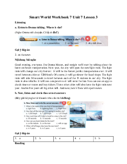 Smart World Workbook 7 Unit 7 Lesson 3