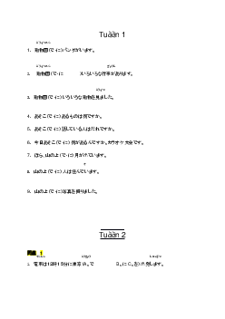 Đề cương Ngữ pháp GKII 2022 - 2023 | Ngôn ngữ Nhật | Đại học Khoa học Xã hội và Nhân văn, Đại học Quốc gia Thành phố HCM