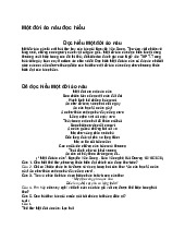 Một đời áo nâu đọc hiểu - Ngữ văn 12