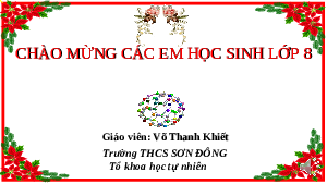 Giáo án điện tử Khoa học tự nhiên 8 Bài 12 Cánh diều: Muối