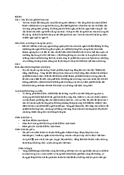 Bài tập tình huống học phần Nguyên lý Marketing