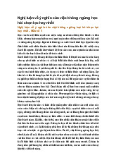 Nghị luận về ý nghĩa của việc không ngừng học hỏi chọn lọc hay nhất