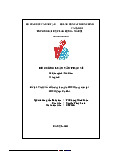 Đề tài:  Phát triển đối tượng tham gia BHXH tự nguyện tại BHXH Quận Ba Đình | Đại học Lao động và xã hội