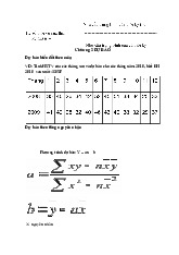 Chương 2 Dự báo tiếp môn Quản trị sản xuất và tác nghiệp | Học viện Nông nghiệp Việt Nam