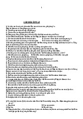 Câu hỏi  ôn thi LSĐ/ Trường đại học Nguyễn Tất Thành