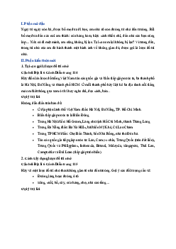 Giải SGK môn Địa lí 6 bài 3 Lược đồ trí nhớ | Cánh diều