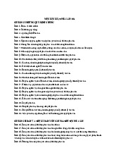 MỤC LỤC CHI TIẾT LUẬT PHÁ SẢN 2014 : CÁC QUI ĐỊNH VÀ THỦ TỤC