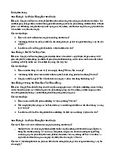 Bài Tập Tình Huống Môn Đạo đức kinh doanh và văn hóa doanh nghiệp | Đại học Cần Thơ