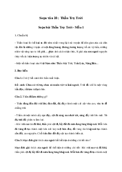 Soạn bài Thần Trụ Trời - Cánh diều 10