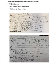 Cấu trúc đề thi cuối kỳ môn Nguyên lý thống kê  | Trường Đại học Kinh tế Quốc dân