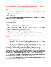 Câu hỏi và Giải thích về Triết học Mác - Lênin môn Triết học Mác - Lênin | Trường Đại Học Thái Nguyên