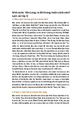 Nhà nước Văn Lang ra đời trong hoàn cảnh nào? Lịch sử lớp 6