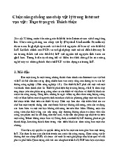 Chức năng vật lý chống sao chép trong Internet vạn vật - An toàn cơ sở dữ liệu - Học Viện Kỹ Thuật Mật Mã